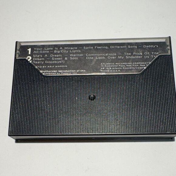 Average White Band Warmer Communications Cassette tape - Picture 3 of 5